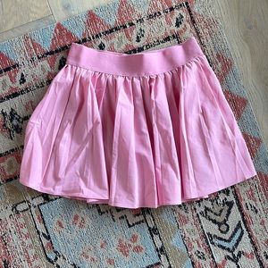 Pink tennis skirt